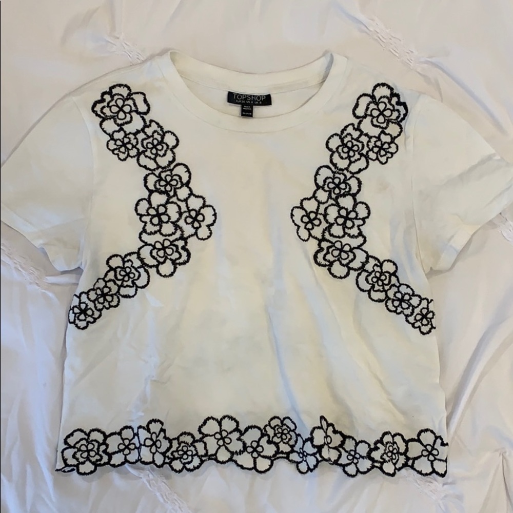 Top shop Floral Top